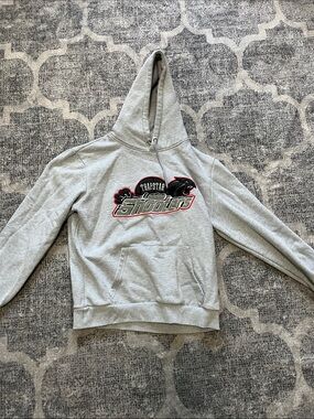 Trapstar Shooters Gray Pullover Hoodie
